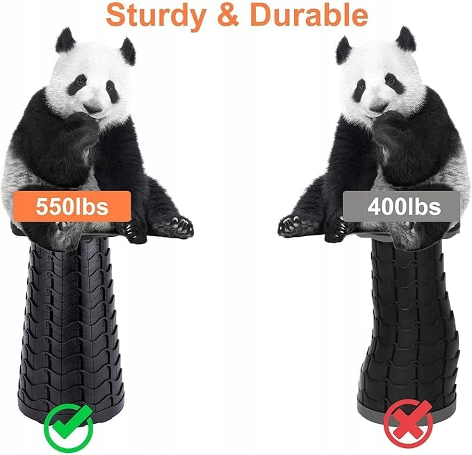 Telescopic folding chair MO-002 black Manufacturer code B09C4PKG3W