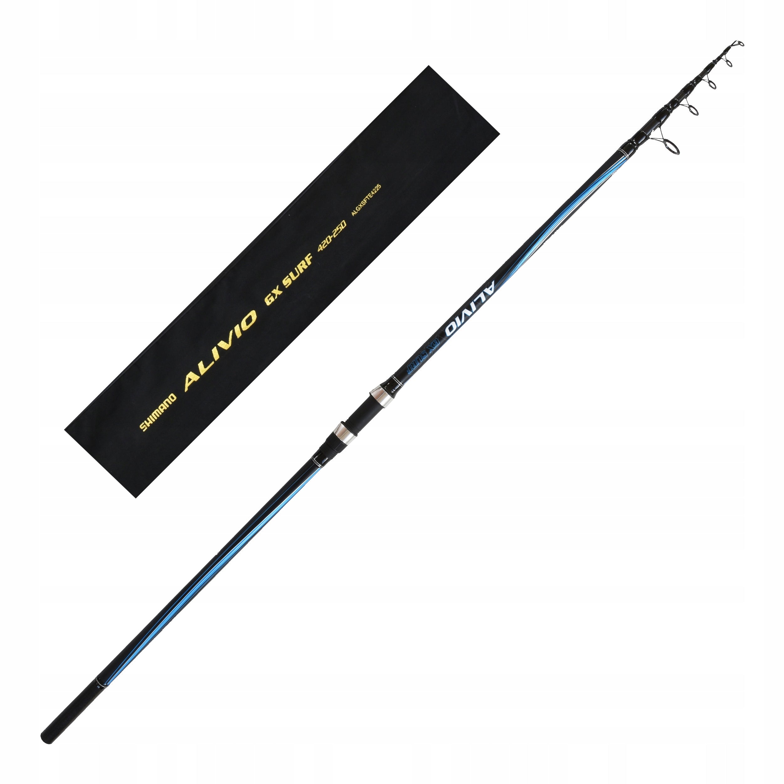 Telescopic surfcasting rod Shimano Alivio GX Surf Tele 4.20m 0-250g