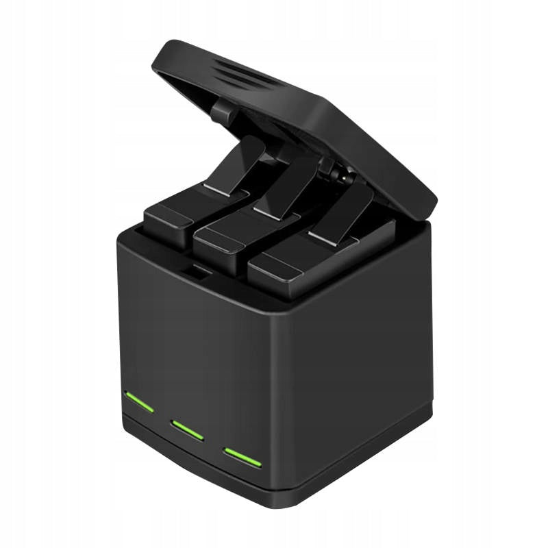 Telesin Box Hub Charger + 2 Battery GoPro Hero 8 7 6 5 Camera Battery Packaging status original