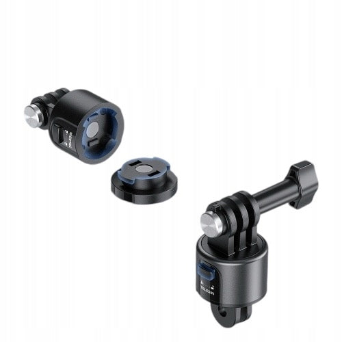 Telesin CQM-001 Magnetic Quick Coupler 2in1 for GoPro HERO 9 10 1 Cameras Color black