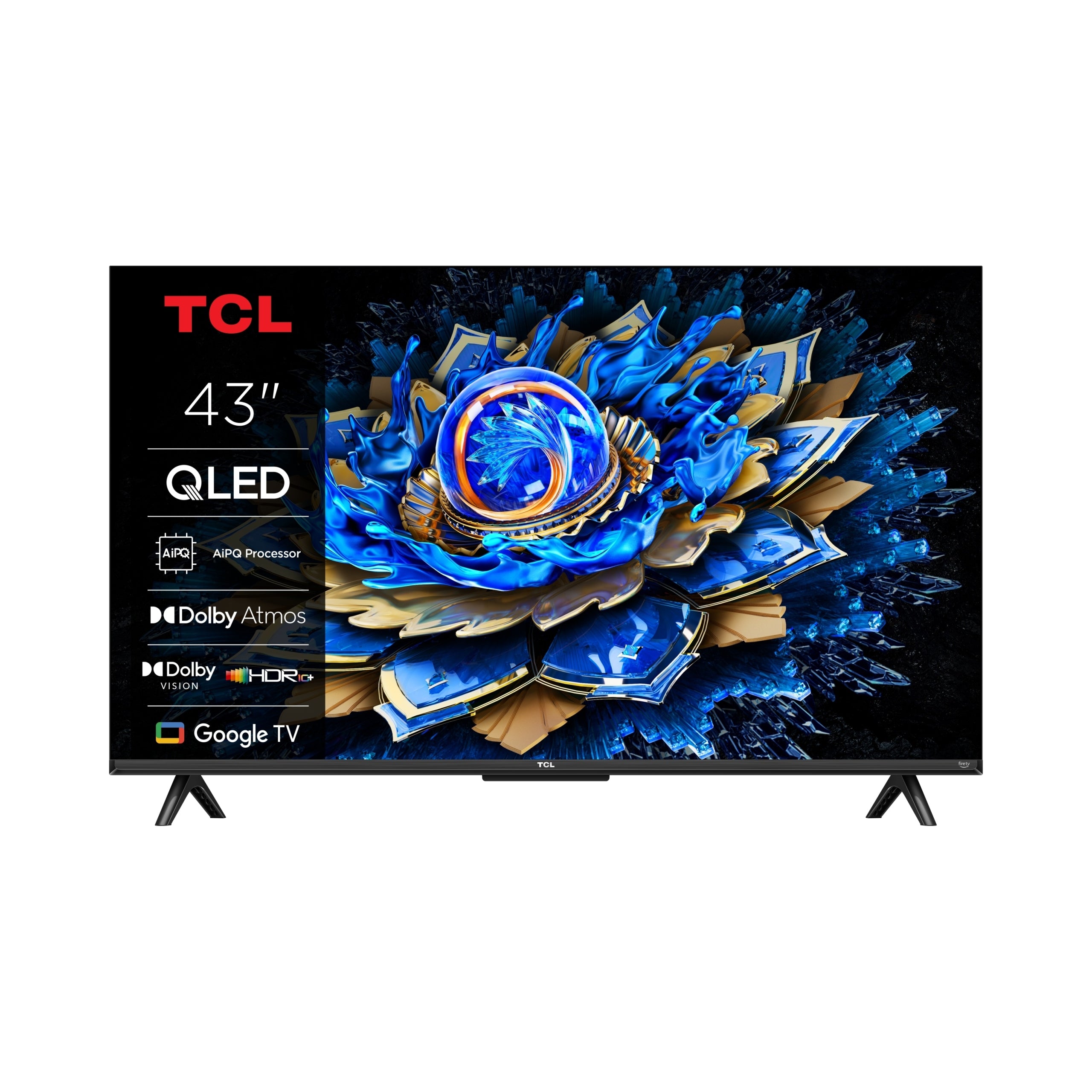 Televize TCL 43T69C 43" QLED 4K UHD SmartTV GoogleTV WiFi Bluetooth