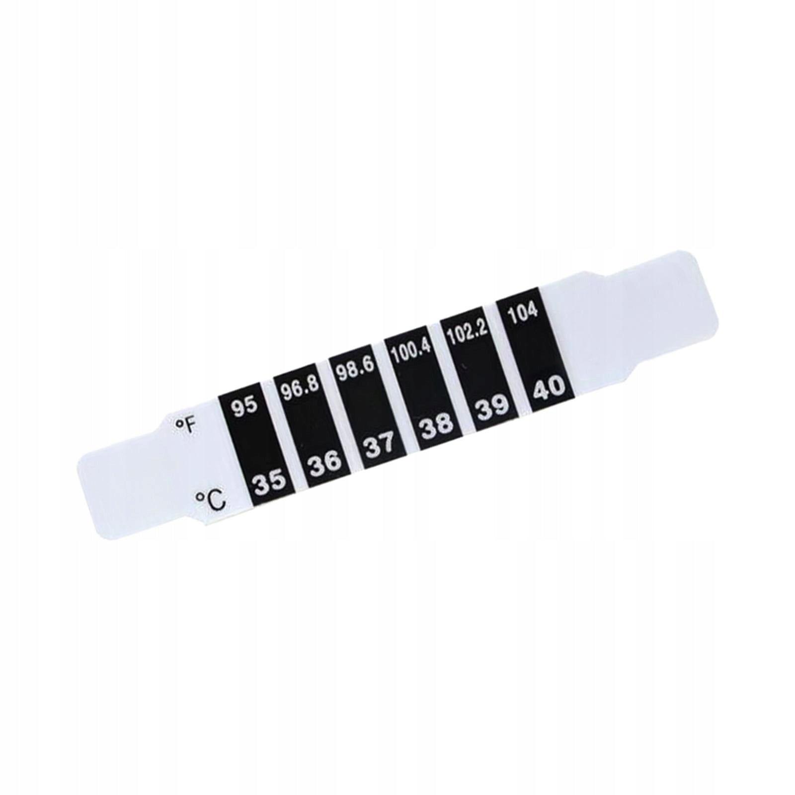 Temperature Strips Discoloration Multipurpos Universal Celsius Fahrenheit Medical device no