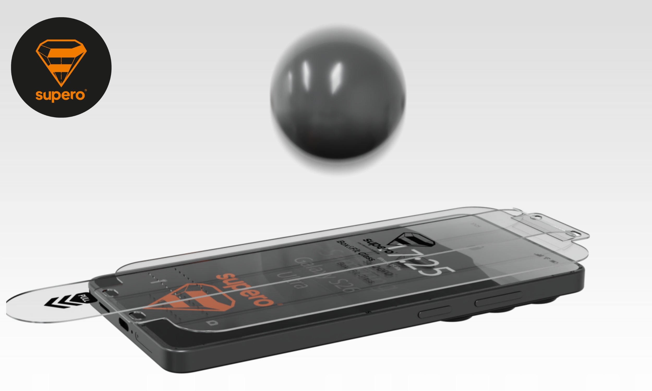 Tempered glass for Samsung Galaxy S26 Ultra, 2 pcs. protective 9H + applicator Dedicated brand Samsung
