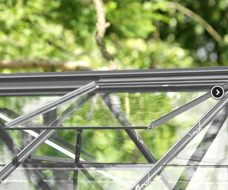 Tempered glass greenhouse S2020 Lams Laurus 9,7m2 dimensions 2,55x3,79m Manufacturer no brand