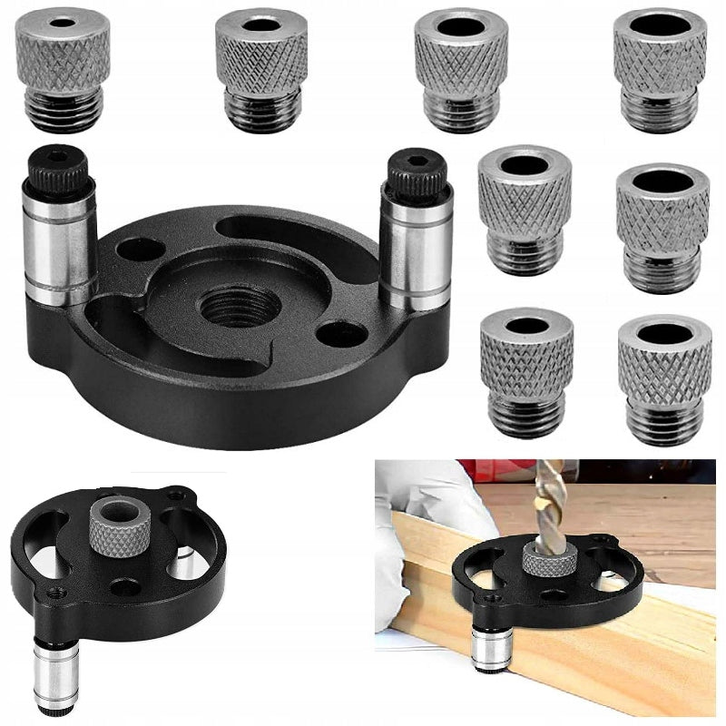 Template Handle Guide Drill Bit Right Angle Self-Centering Tip on