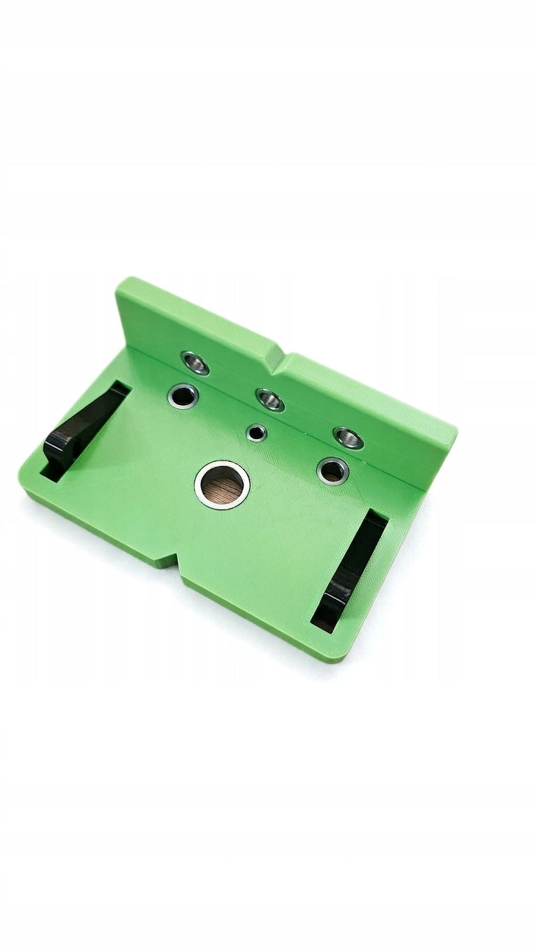 Template fitting for drilling under eccentrics and studs 18mm carpentry tool Brand no brand