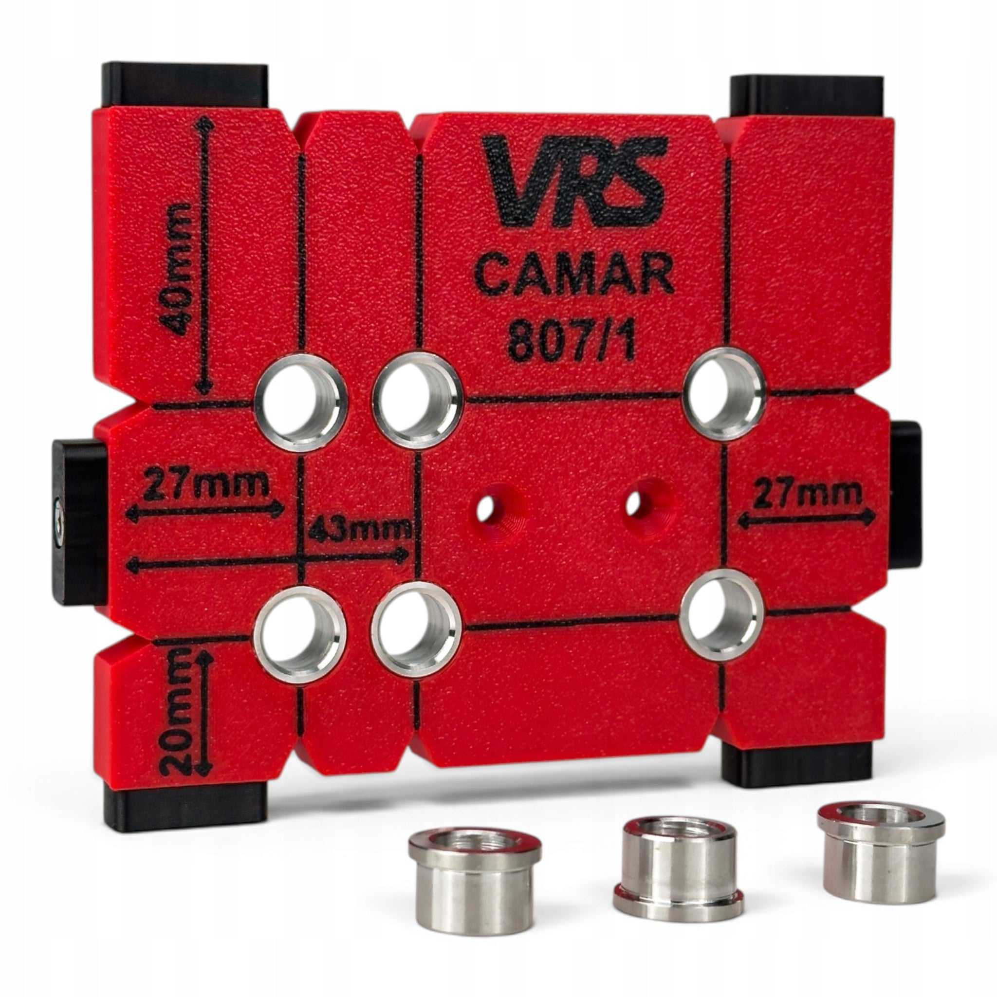 Template for Camar 807 801 pendants - precision drilling - INOX sleeves Manufacturer code VRS-001-CMR807/1