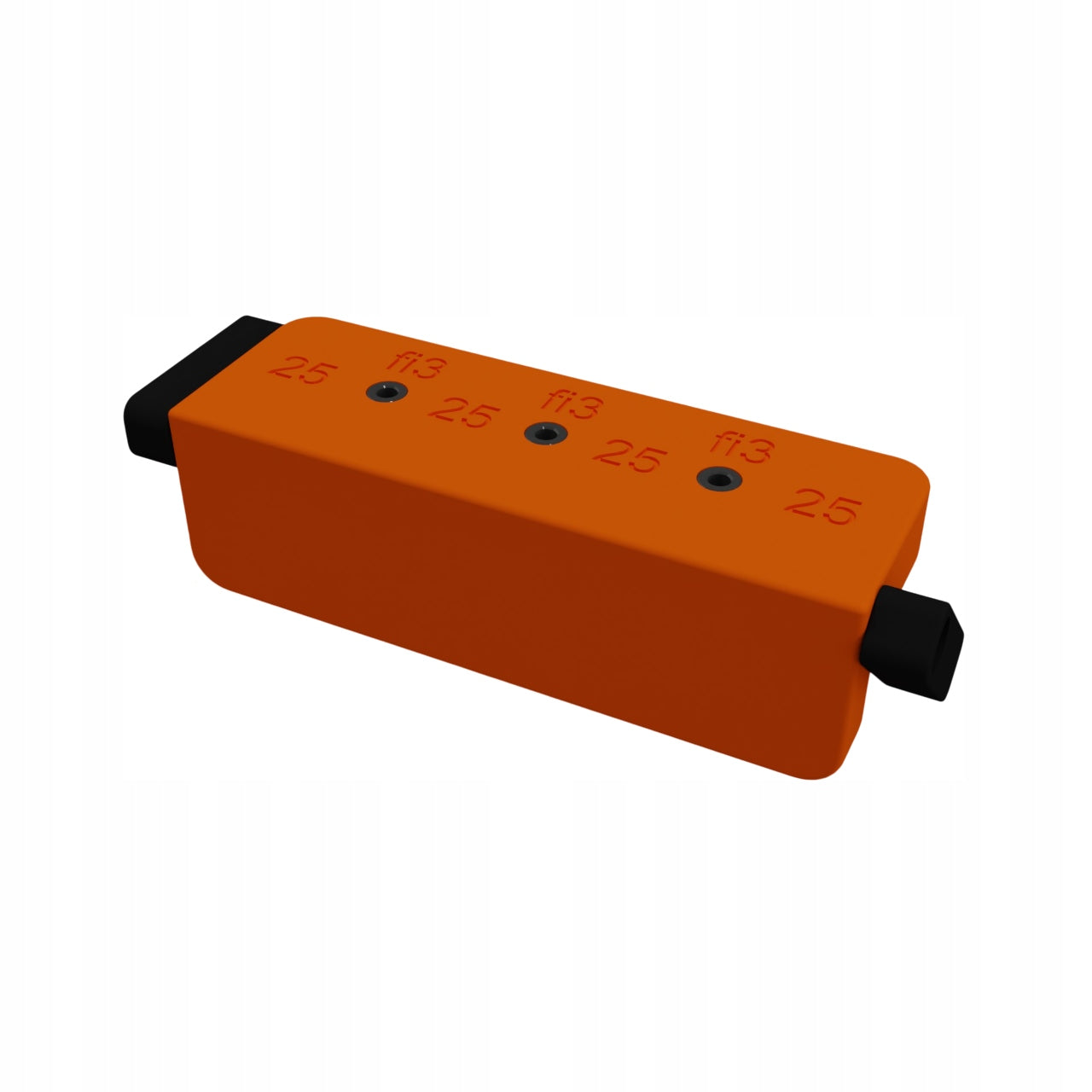 Template for drilling holes for self-drilling screws assy matrix fi3 mm