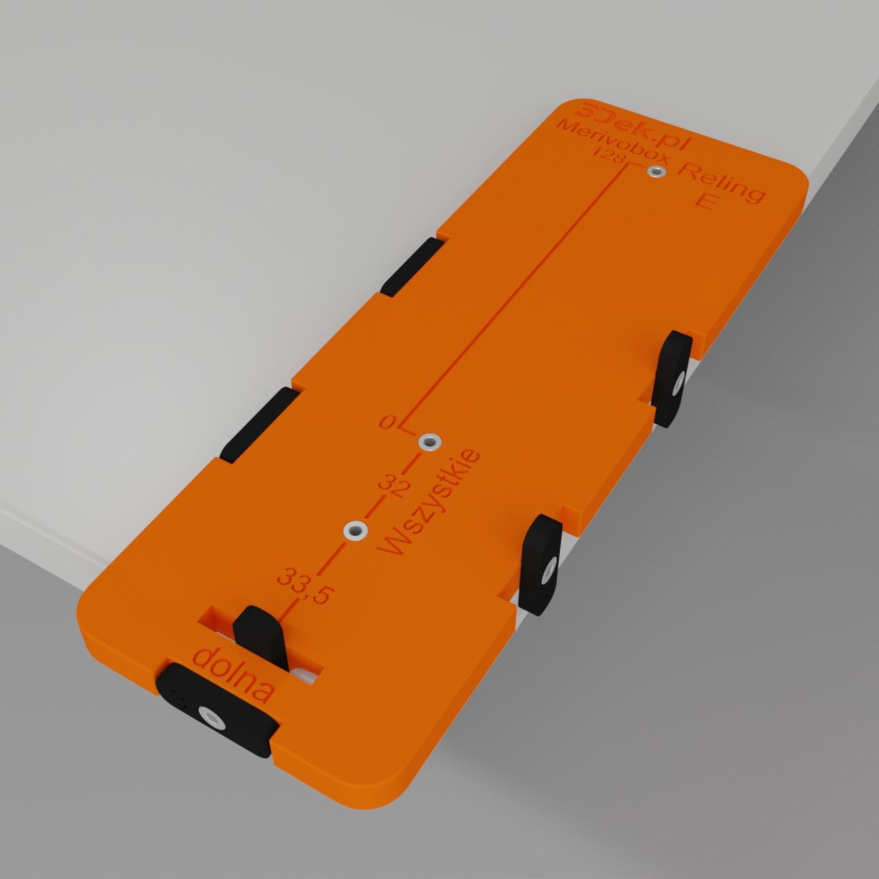 Template for mounting drawer fronts blum merivobox furniture to size universal Brand no brand