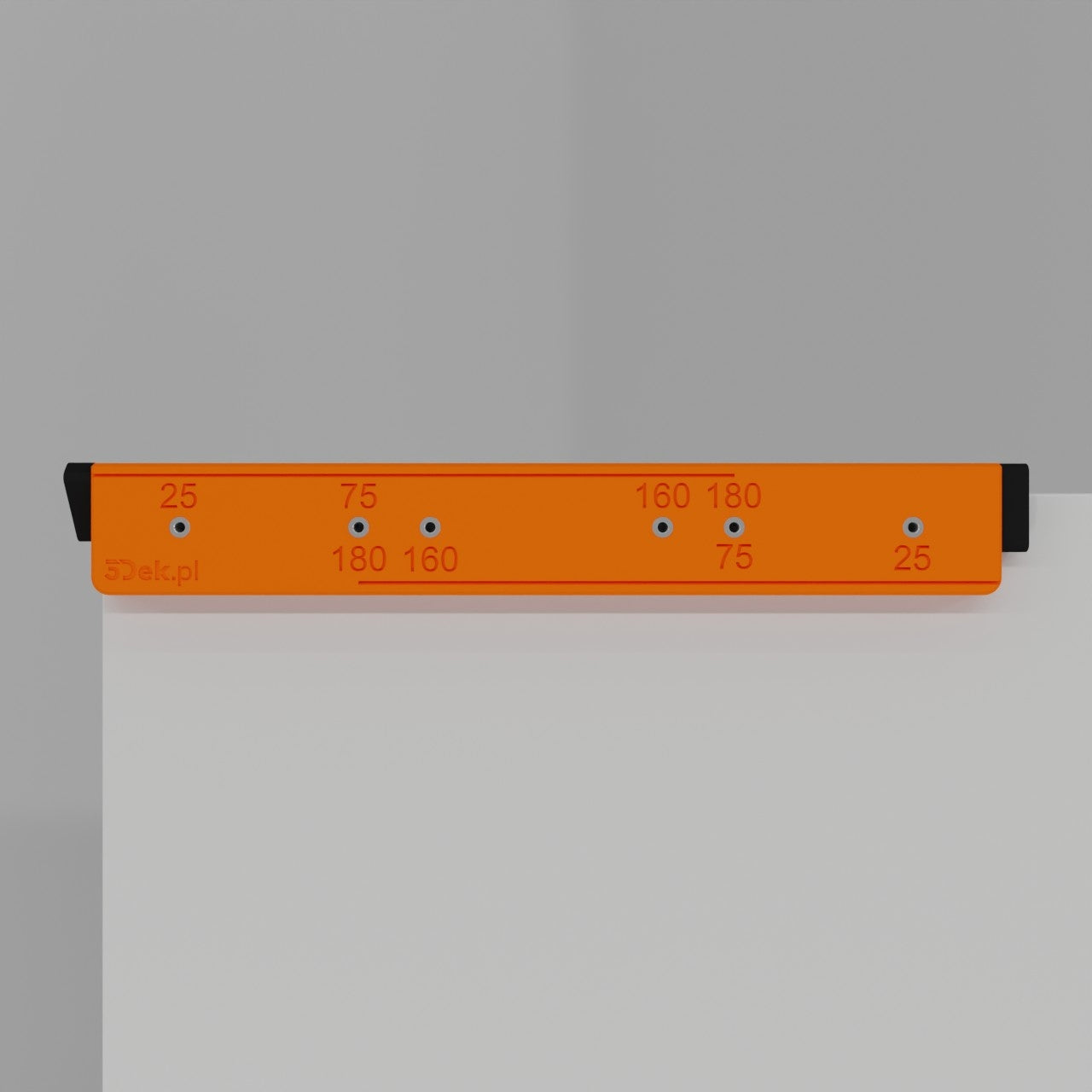 Template for self-drilling assy matrix cabinets lower upper furniture to size 3dek Manufacturer code 3DEK samowierty l255