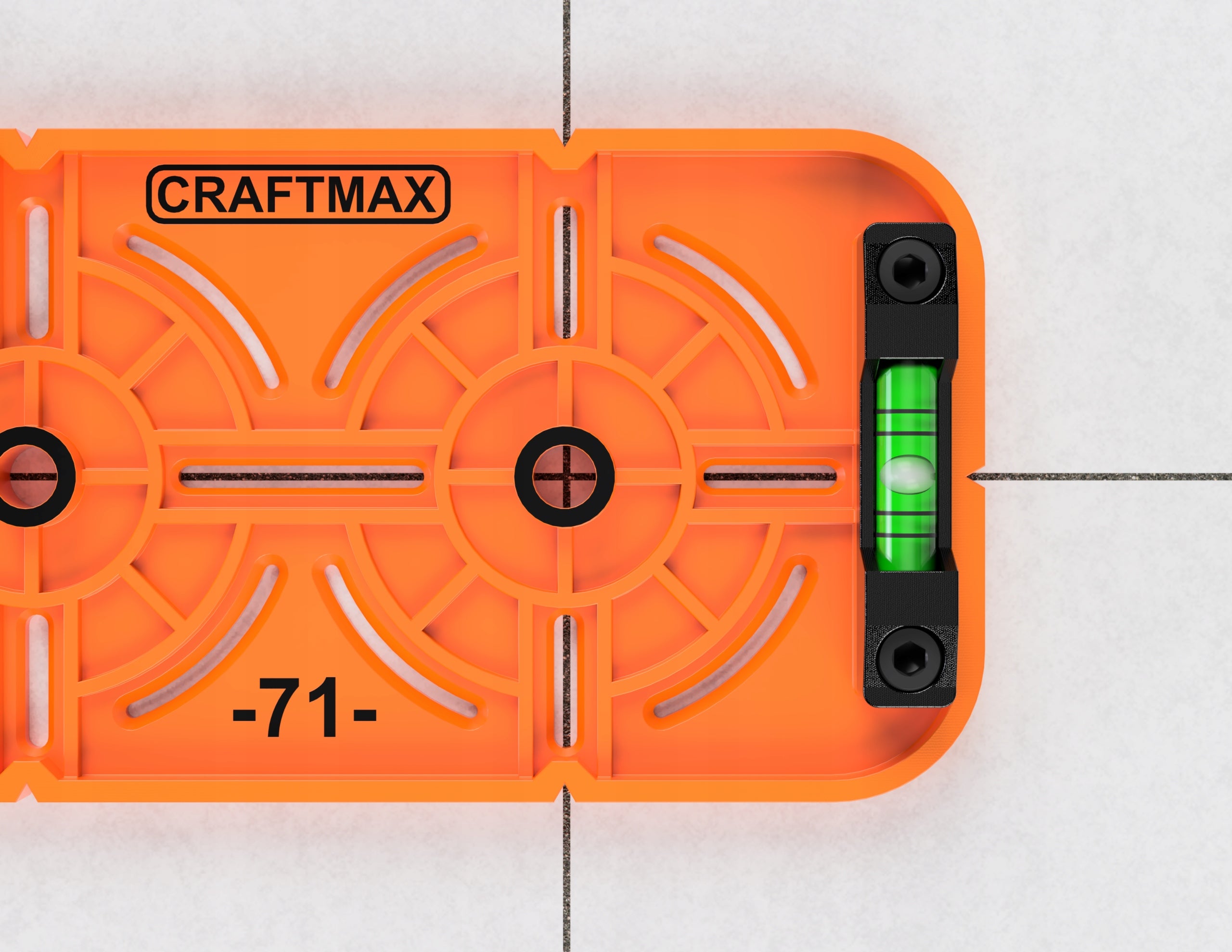 Template template for electric cans Ø68 spacing 71mm level 4P Manufacturer code SPE68 4P