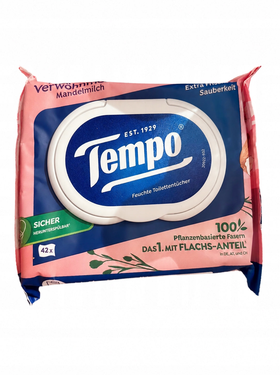 Tempo wet wipes 2 x 42 pcs.