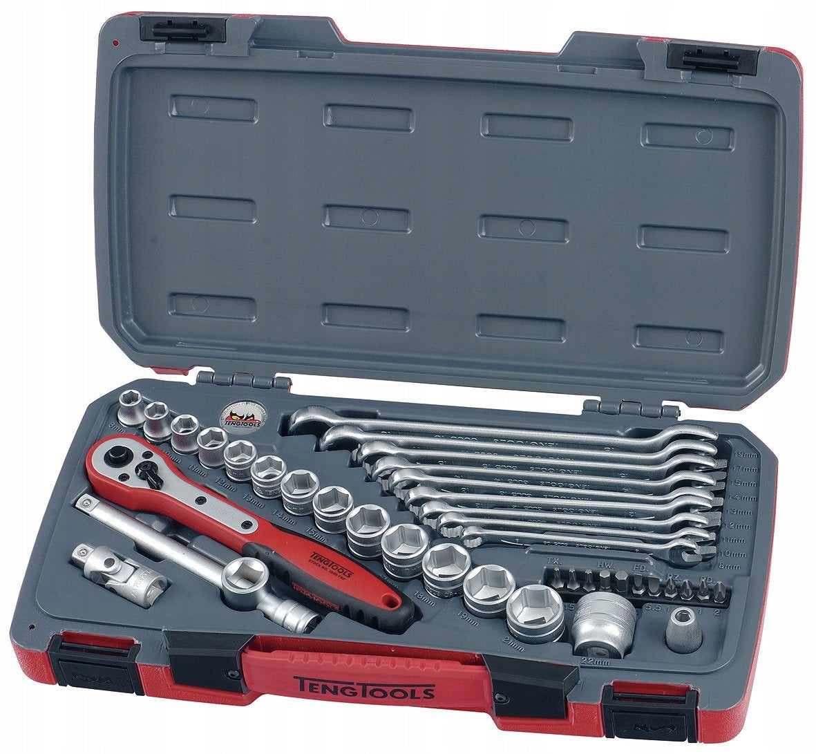 Teng Tools T3840 Socket wrench set 3/8 39el Brand Teng Tools
