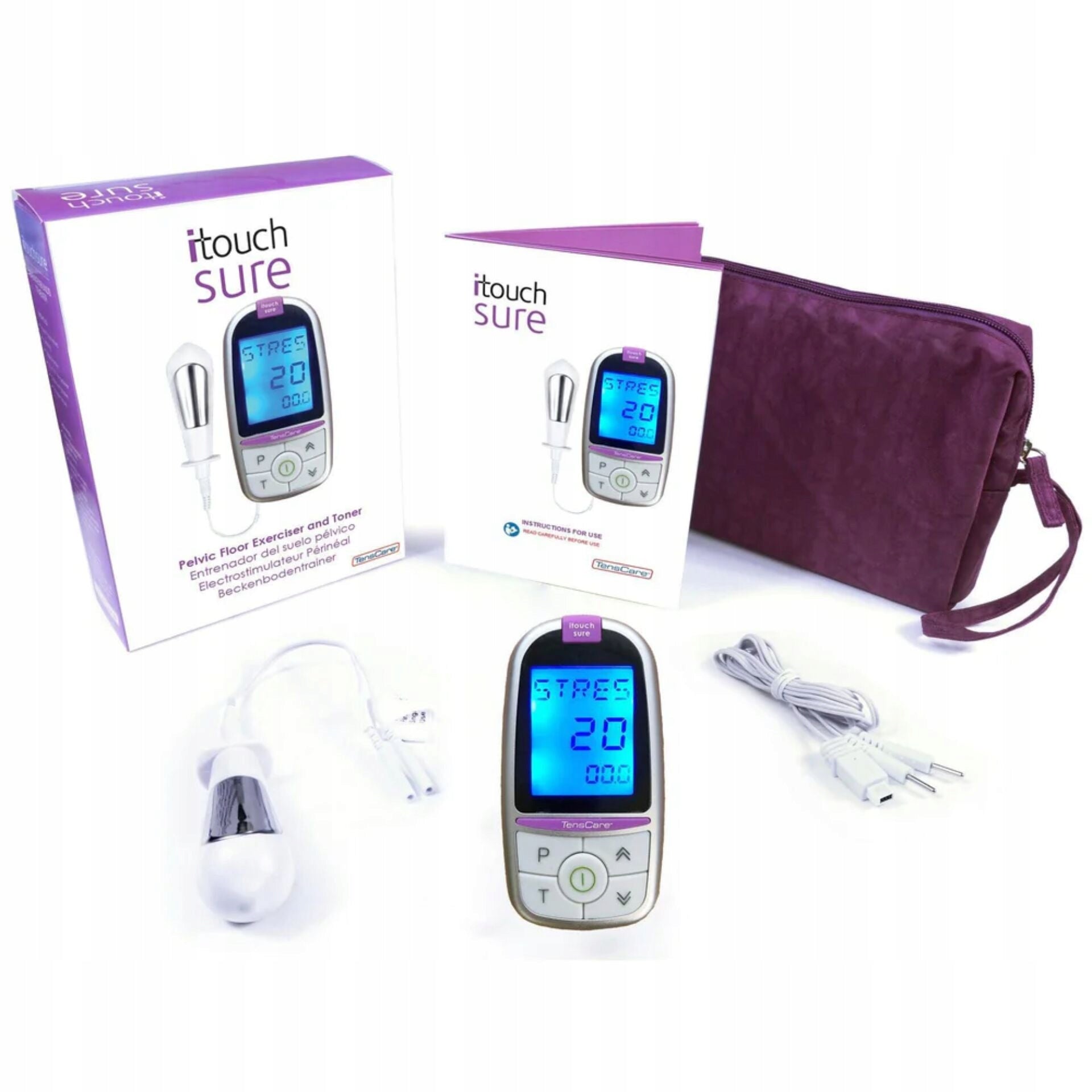 TensCare itouch Sure Trenazer Monthly Pelvis Manufacturer code K-ITS
