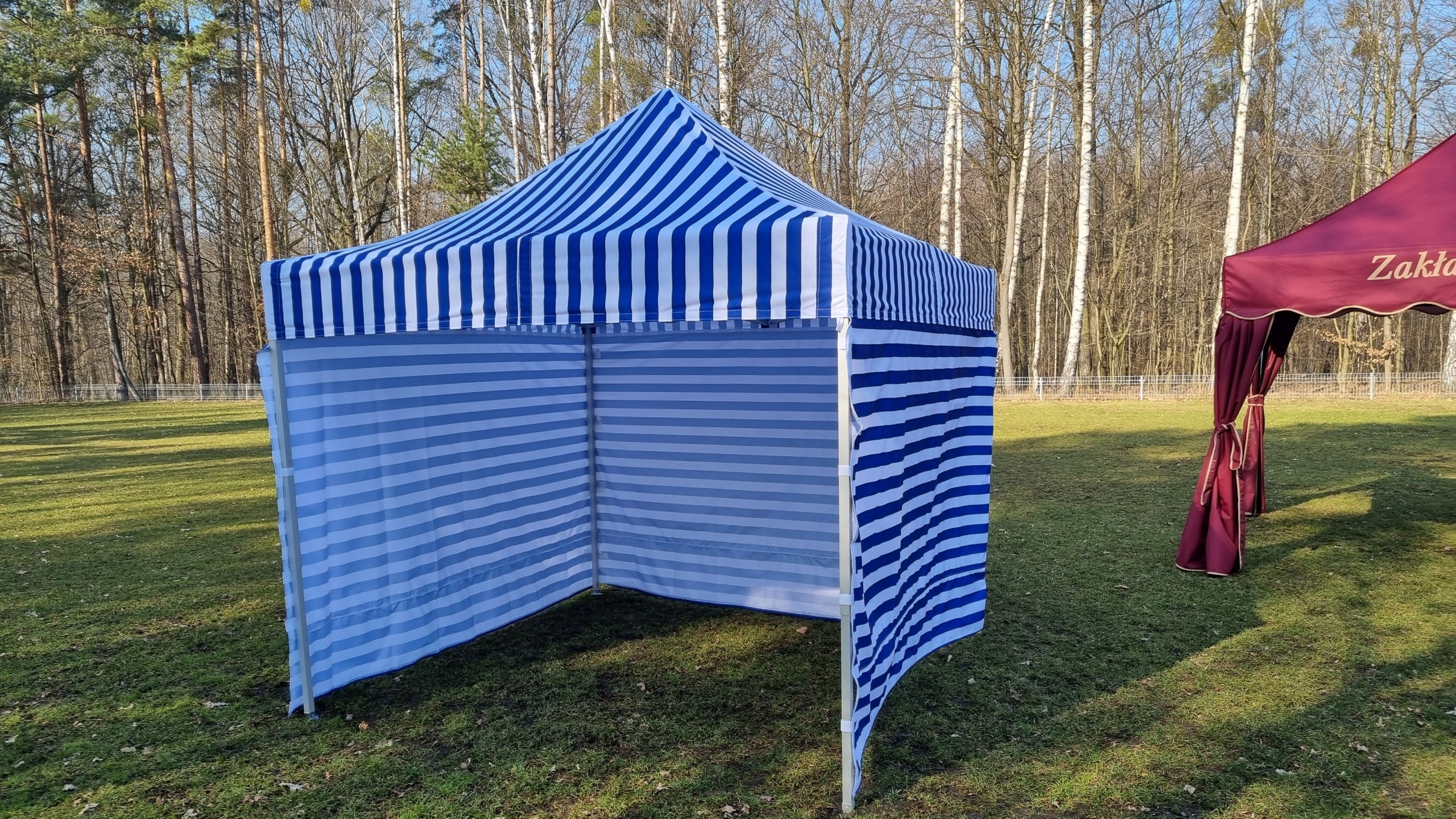Tent 3 x 3 commercial advertising assembly Polish Manufacturer code NAM 3x3stal