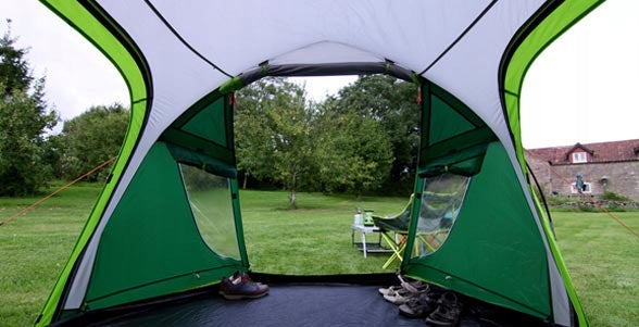 Tent Coleman Chimney Rock 3 Plus BlackOut, 2 entrances, 4500 mm Type double layer (with flysheet)