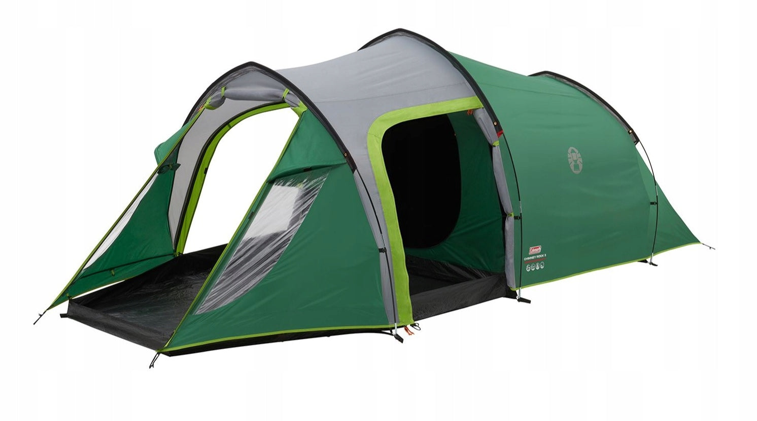 Tent Coleman Chimney Rock 3 Plus BlackOut, 2 entrances, 4500 mm Weight 6.9 kg