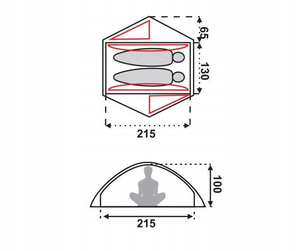 Tent Fjord Nansen Sierra II Comfort Brand Fjord Nansen