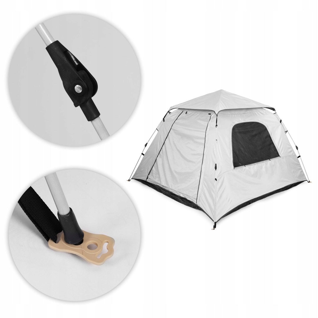 Tent Four Person Tourist Automatic Camping Waterproof1500 Manufacturer code do ogrodu na biwak