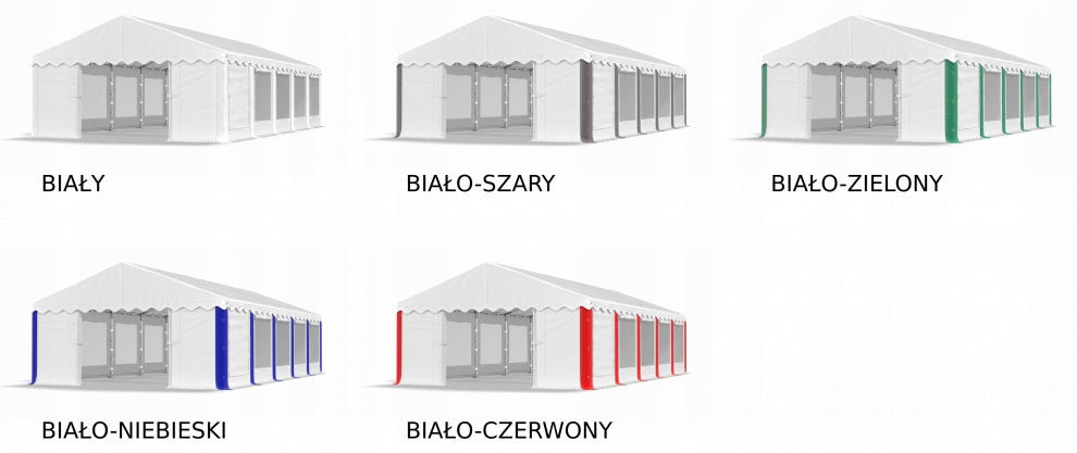 Tent HOME 2in1 5x10 Party Garden Storage Width 5 m
