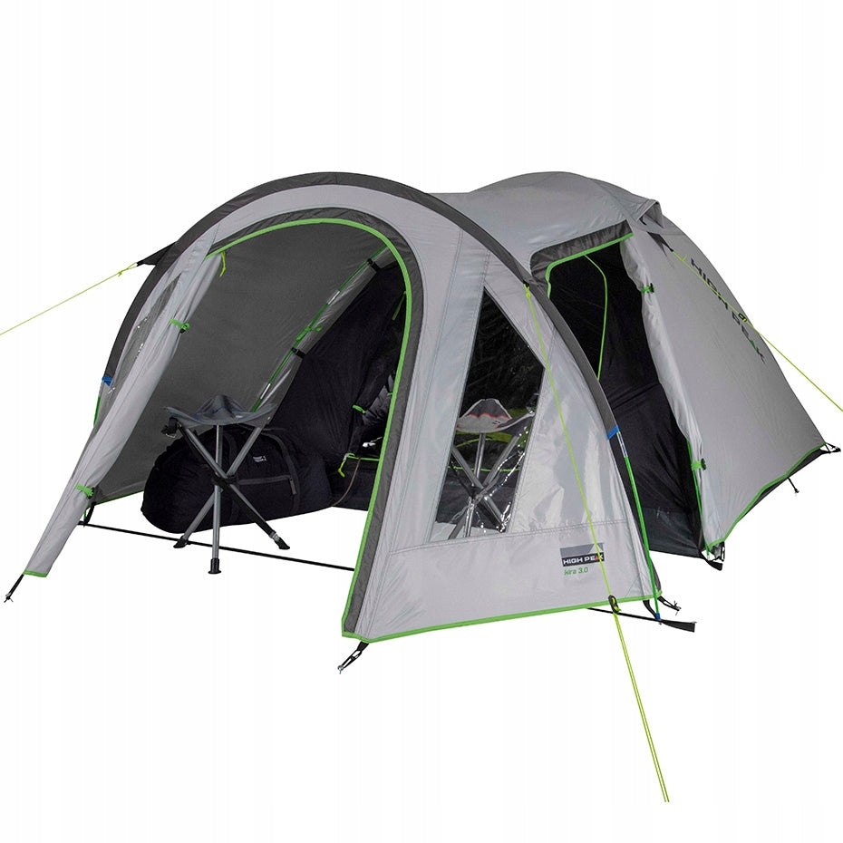 Tent High Peak Kira 3 light grey Type double layer (with flysheet)