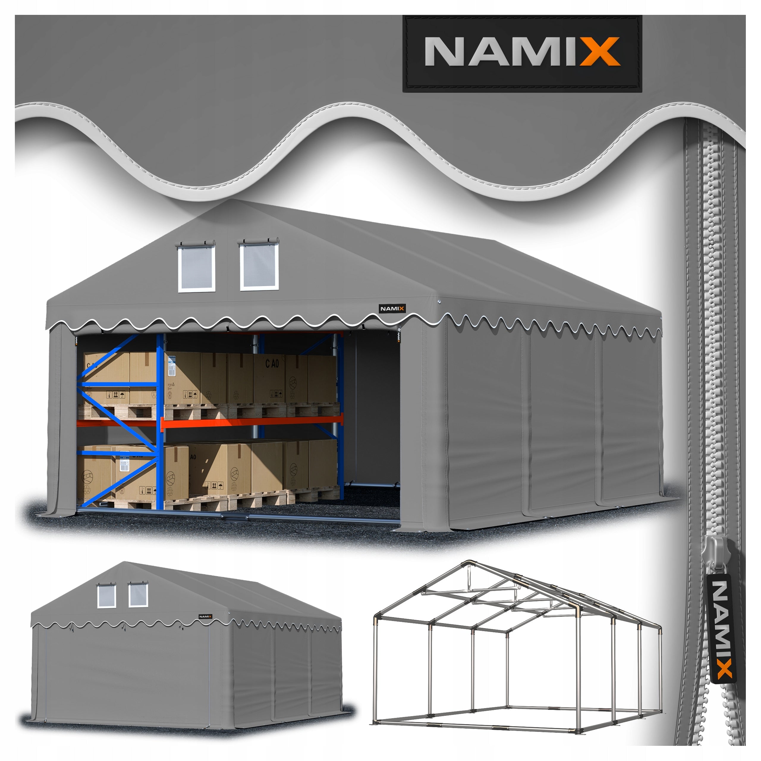 Tent ROYAL 5x6 storage VARIOUS COLORS