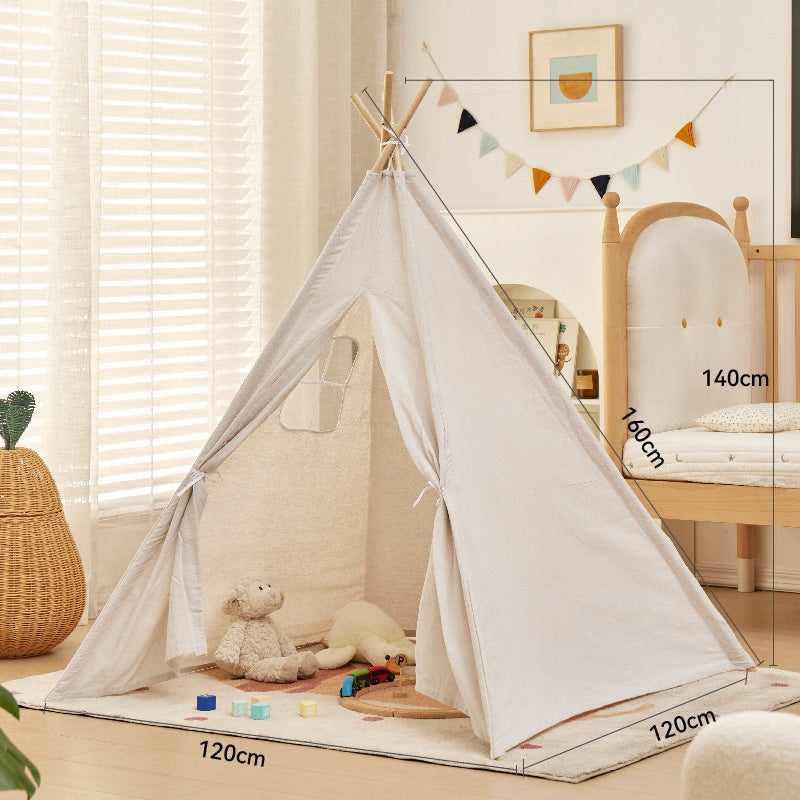 Tent for Children Tipi Cottage Wigwam Girls Boy Packaging status original