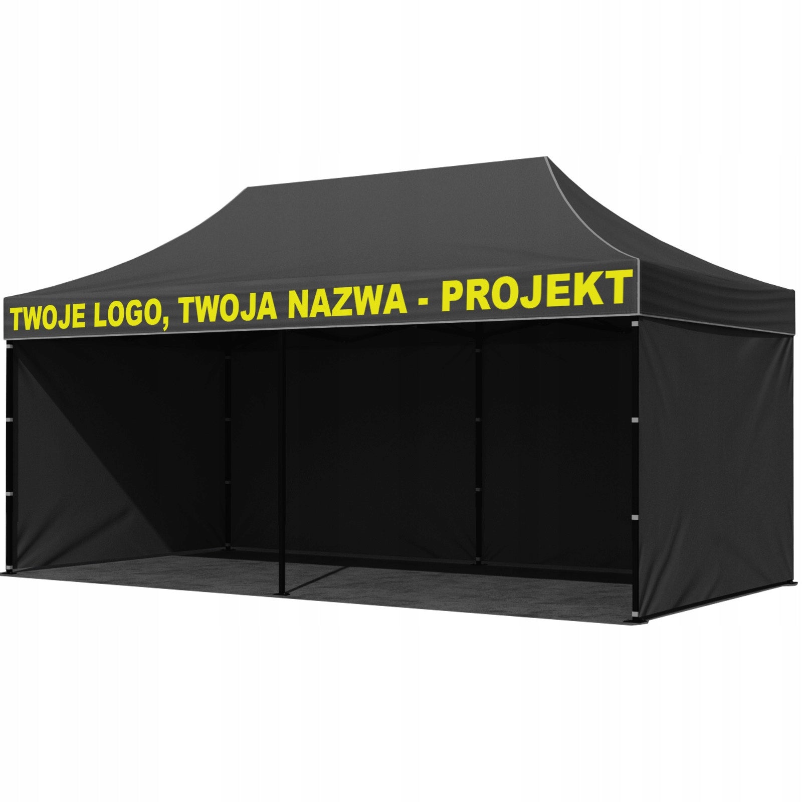 Tent with LOGO Express Event 3x4,5 Pavilion with PRINT INSCRIPTION PRINT Manufacturer code Namiot 3x4.5 z nadrukiem logo