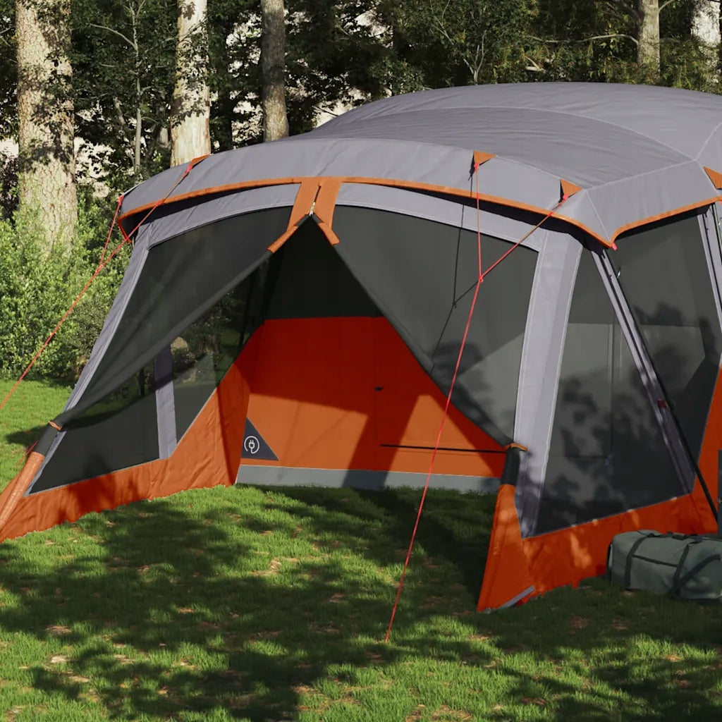 Tent with vestibule, 4-person, orange, waterproof Manufacturer code 94538