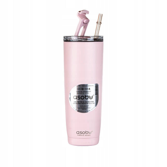 Asobu Aqualina termosas, 600ml, rožinis