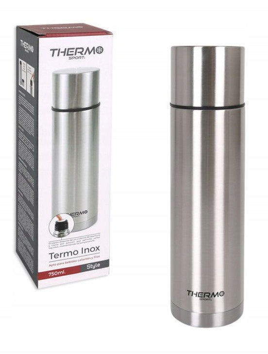 Termo Puodelis ThermoSport Quttin Nerūdijantis plienas: Matmenys - ø 8 x 29 cm - 750 ml