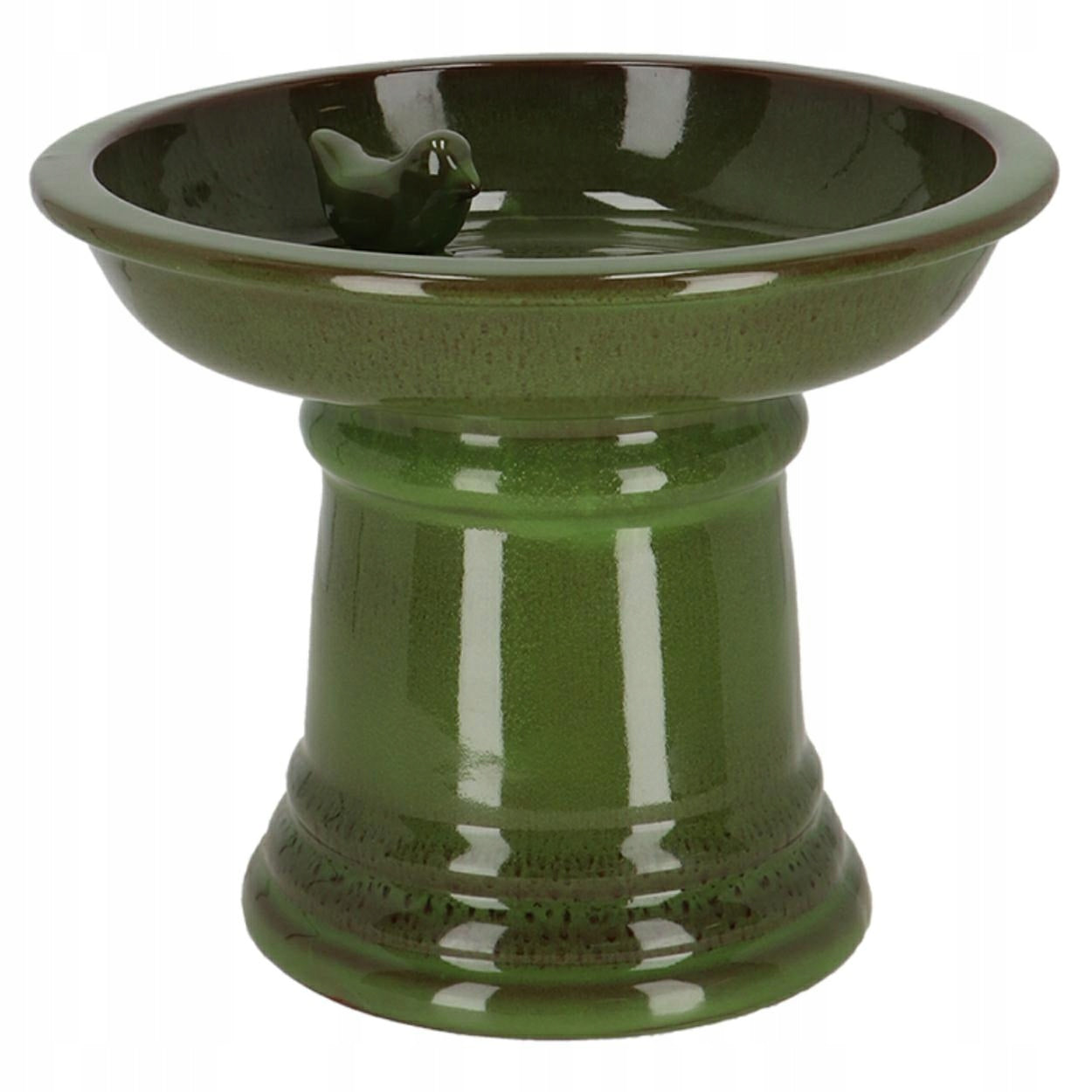Terracotta Garden Drinker Ceramic Green Decorative