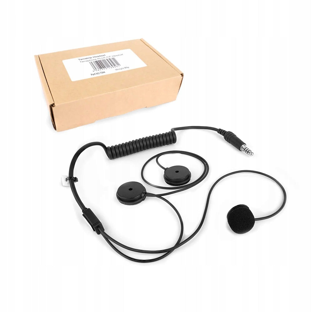 Terratrip Professional Plus intercom headphones for PELTOR closed helmet Manufacturer's catalog number T044E