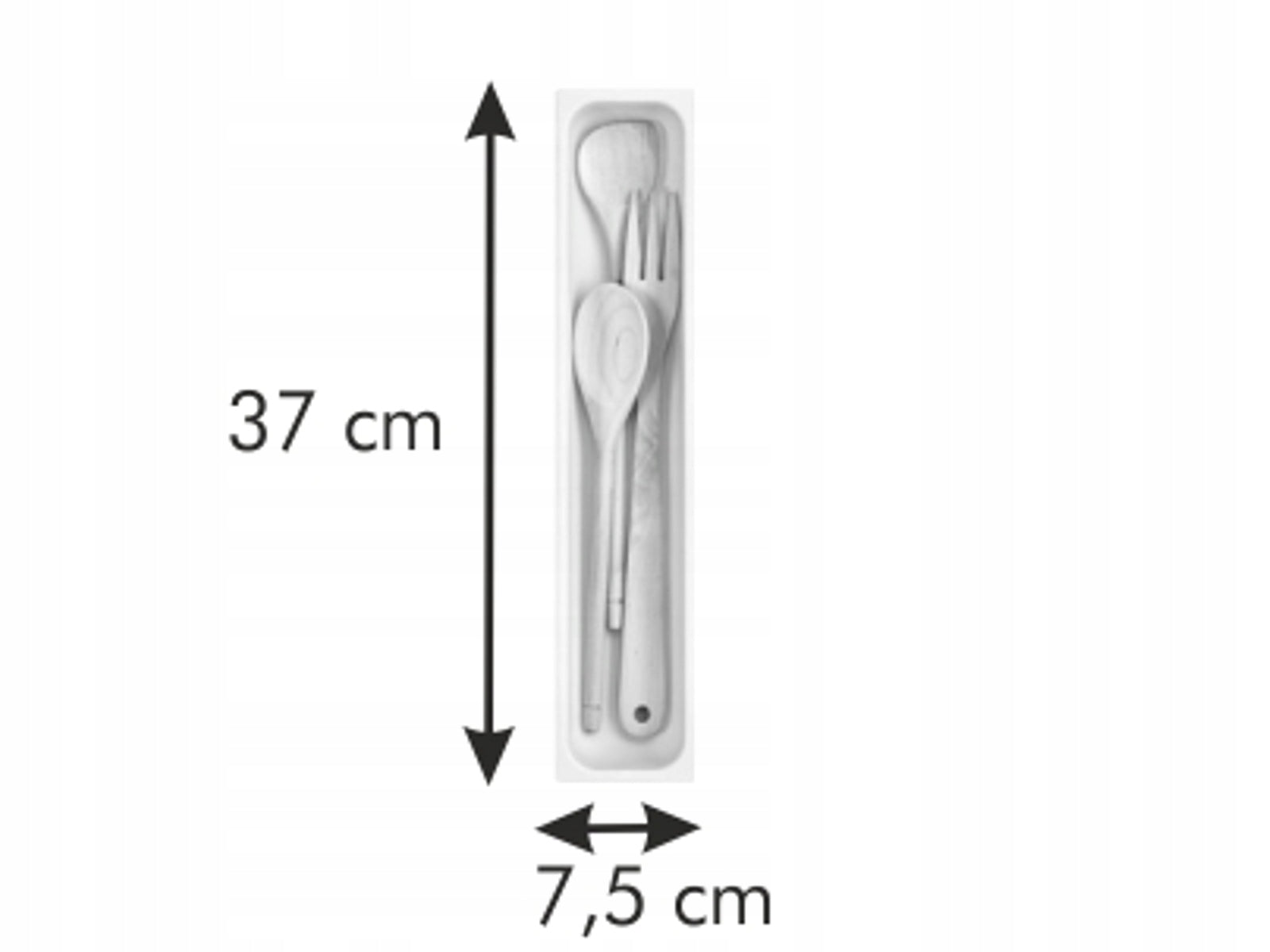 Tescoma FlexiSPACE 370x74mm container Product width 7.4 cm