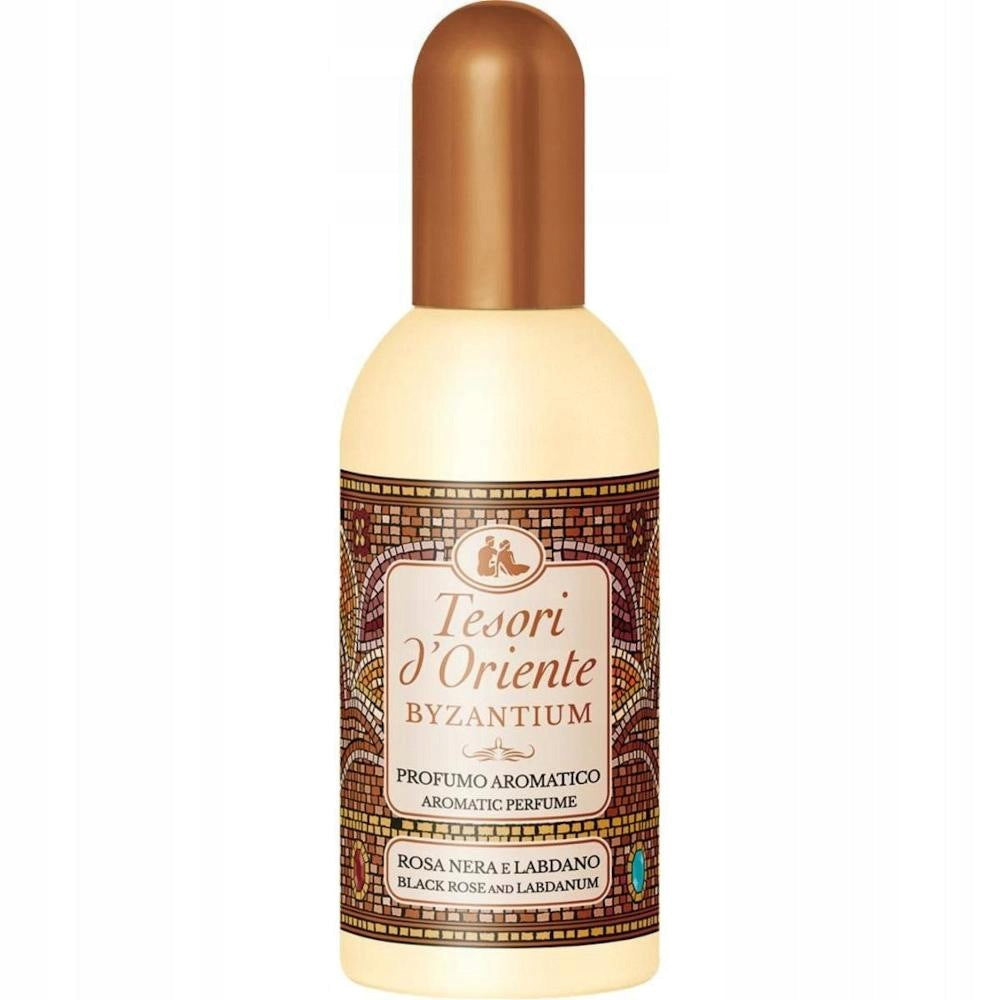Tesori d’Oriente BYZANTIUM eau de toilette black rose resin Labdanum 100ml Packaging status original