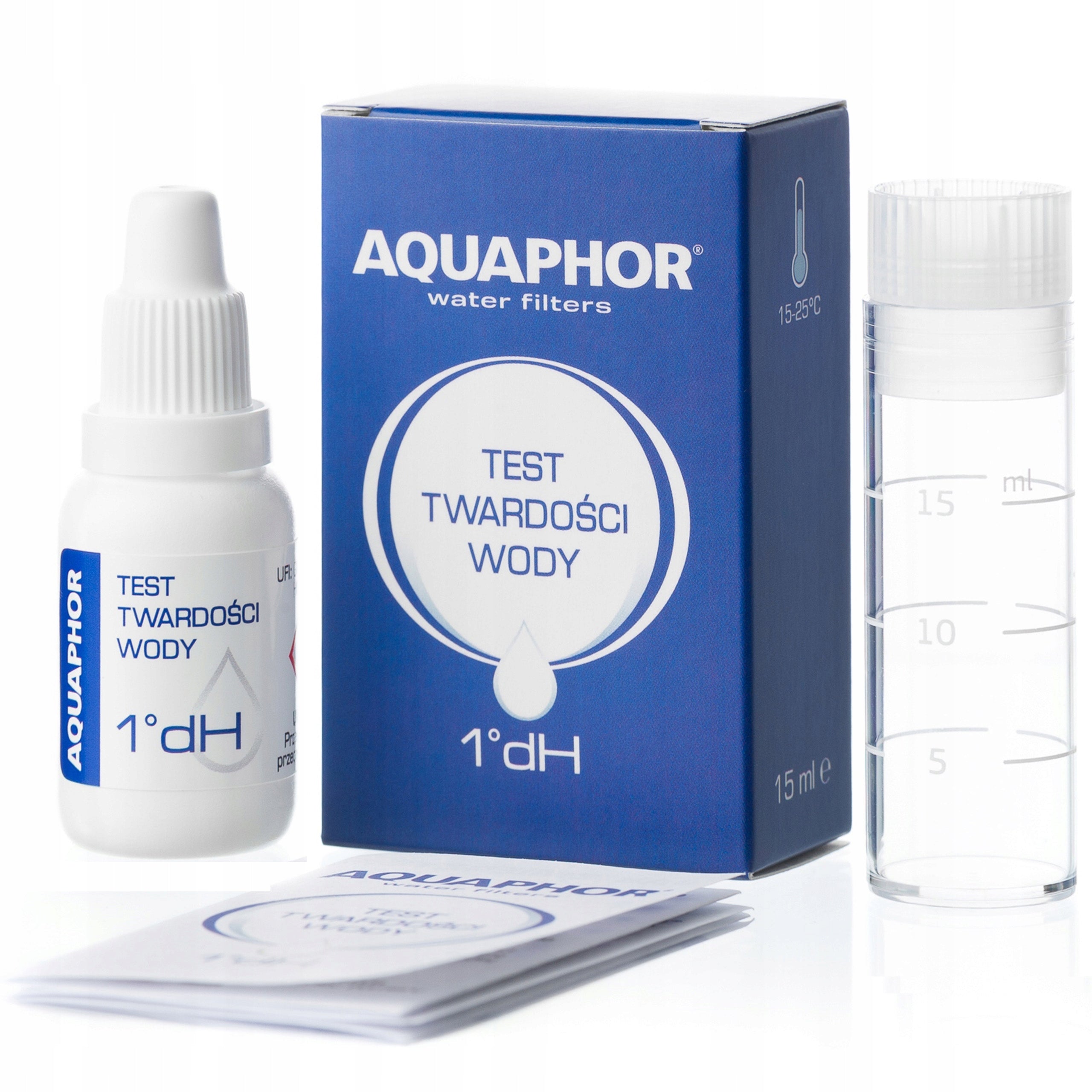 Test for water hardness Aquaphor
