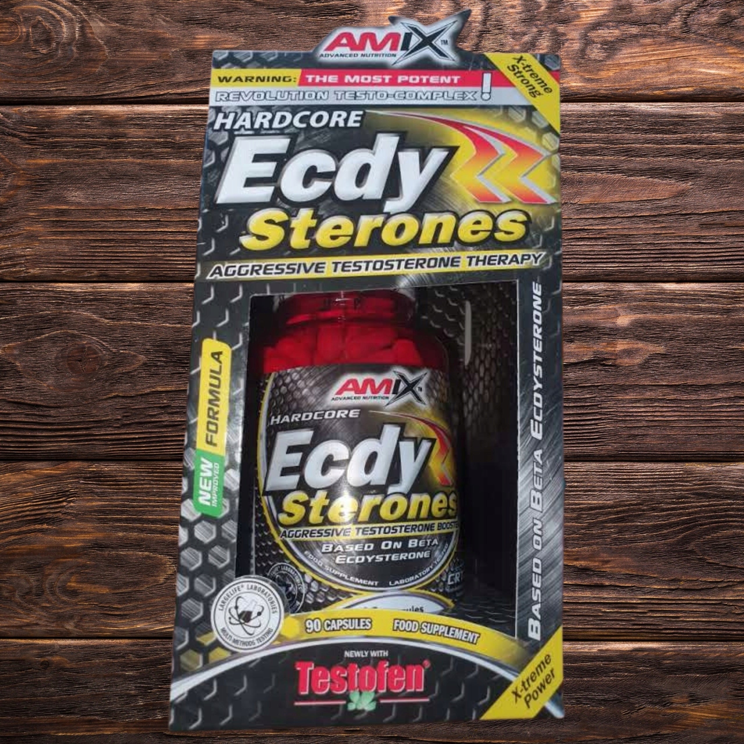 Testosterone Booster Ecdy Sterones Maca Fenugreek Extract Testofen Expiration date at least six months from the date of purchase