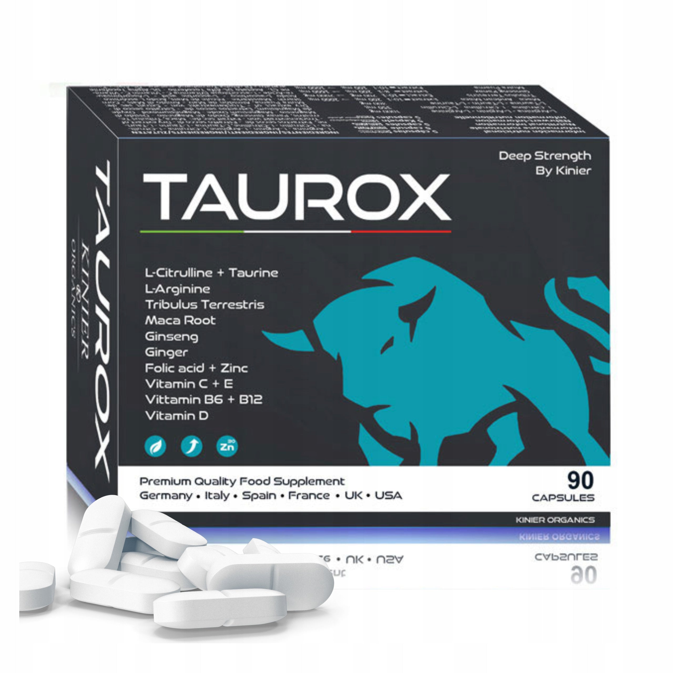 Testosterone Tablets Testosterone Booster Potency Libido Muscle Mass Packaging status original