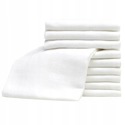 Tetra Diaper 70x80 cm white Bocioland BL511 1pcs