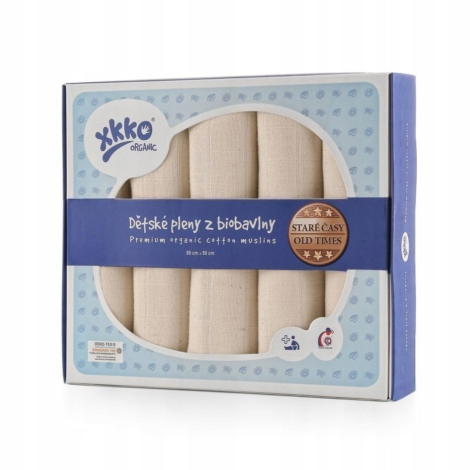 Tetra Diapers Old Times 80x80 - 5 Pcs, XKKO