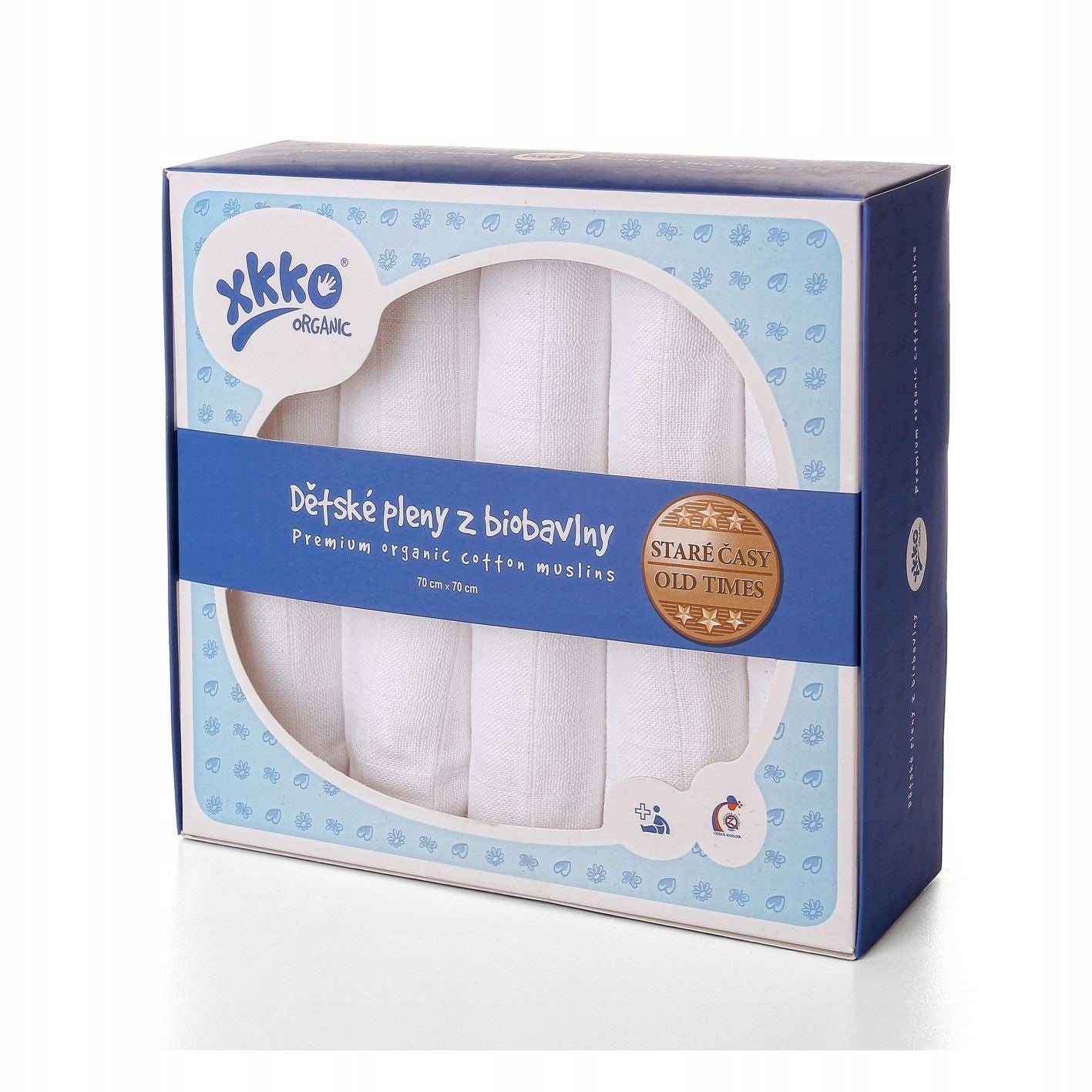 Tetra diaper XKKO unbleached