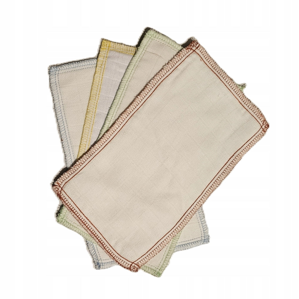 Tetra washer with clippings, ca. 20x12 cm, 3 layers, Eko Family