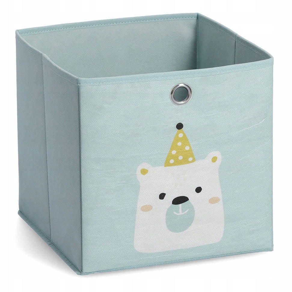 Textile Container for Toys for Children Folding