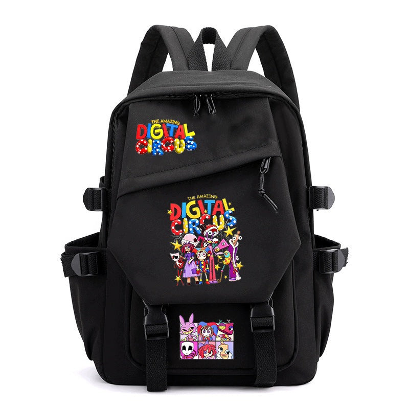 The Amazing Digital Circus Backpack,Large Capacity School Bookbag for Teens