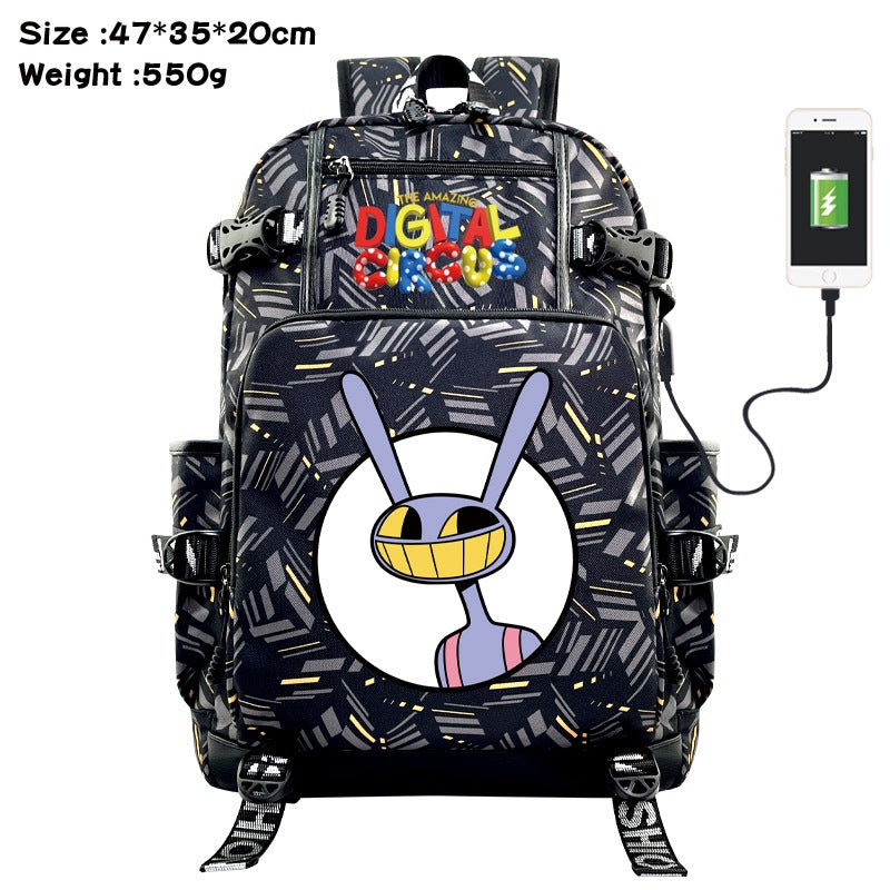 The Amazing Digital Circus Large Capacity Student School Bag Loading Brand no brand