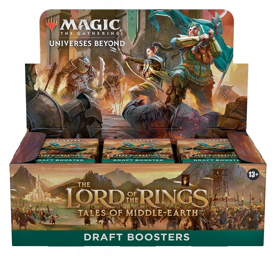 Spielkarten Magic: The Gathering Herr der Ringe: Geschichten aus Mittelerde Draft Booster Box, 36-tlg.