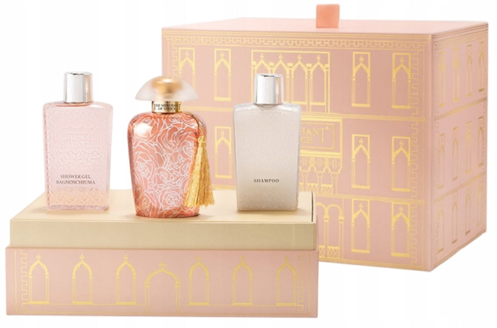 The Merchant of Venice Rosa Moceniga EDP 100ml + shampoo + gel Gift Set