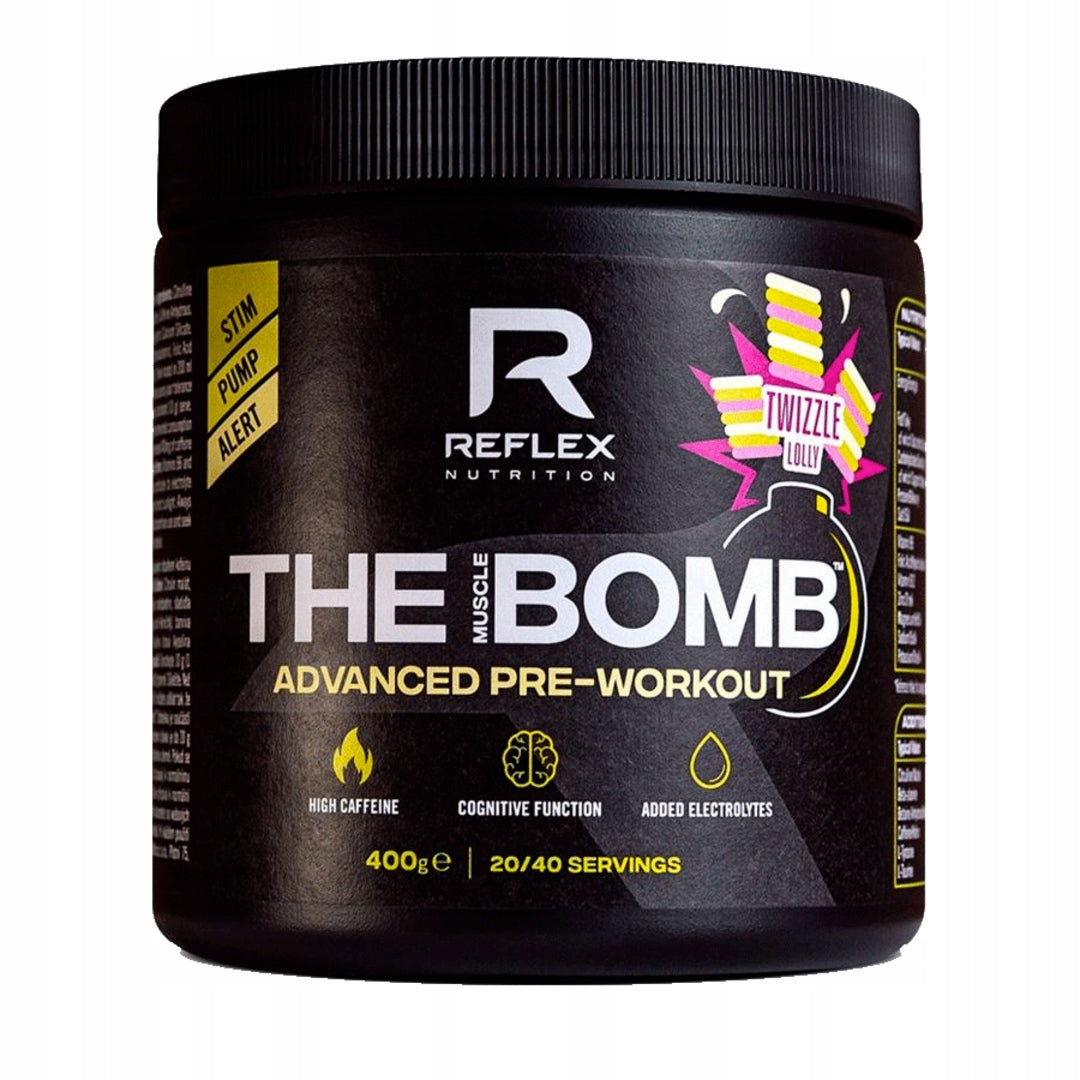 The Muscle BOMB 400g - modrá malina