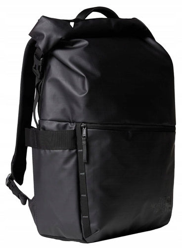 The North Face Base Camp Voyager Rolltop backpack - tnf black / asphalt gray
