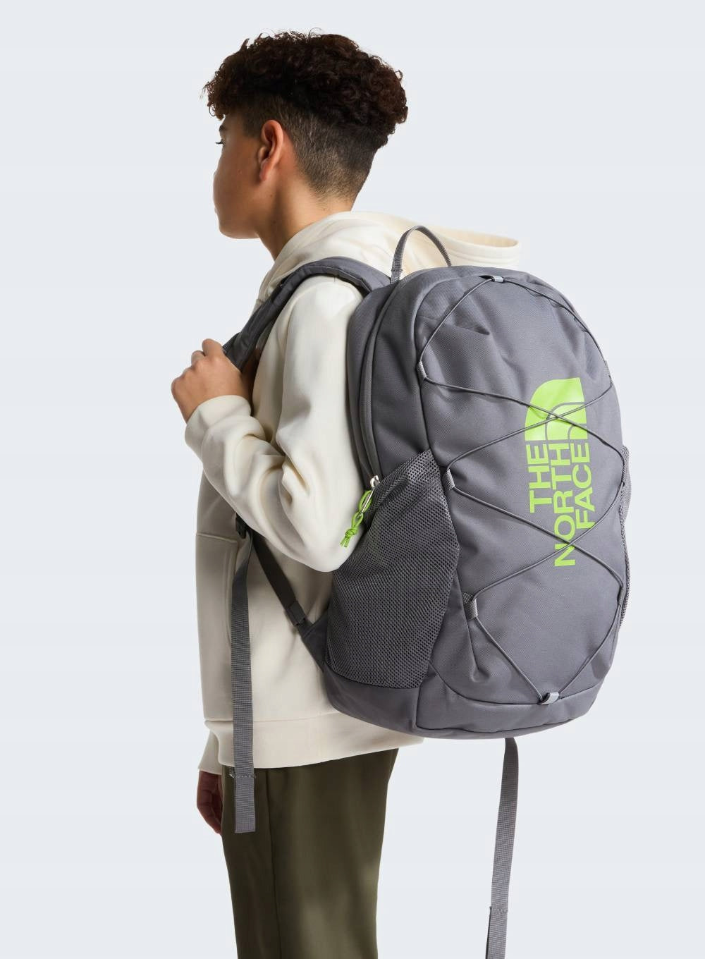 The North Face Youth Court Jester Backpack - pearl / spot moss Gender unisex